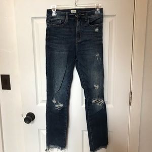 3/$30 Sneak Peek Denim High Rise Cigarette Skinny